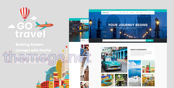 GoTravel破解版v2.1_旅行社和旅游预订网WordPress主题 GoTravel破解版v2.1_旅行社和旅游预订网WordPress主题