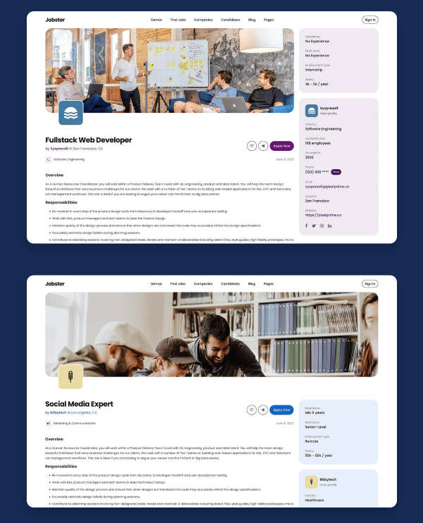 SmartJob v2.2 | 12首页求职招聘网站WordPress主题 - 图片2 SmartJob v2.2 | 12首页求职招聘网站WordPress主题 - 图片2