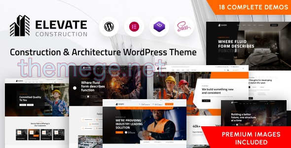 Elevate破解版v2.2.4|石油加工厂&建筑企业网WordPress主题 - 图片1 Elevate破解版v2.2.4|石油加工厂&建筑企业网WordPress主题 - 图片1