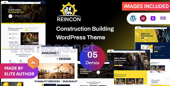 Reincon v2.2.0|建筑行业网站WordPress主题 Reincon v2.2.0|建筑行业网站WordPress主题
