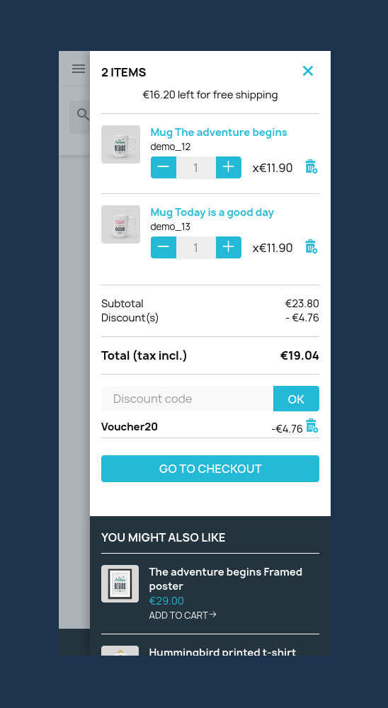 SmartCart破解版v2.0.5|购物车优化PrestaShop插件 - 图片2 SmartCart破解版v2.0.5|购物车优化PrestaShop插件 - 图片2