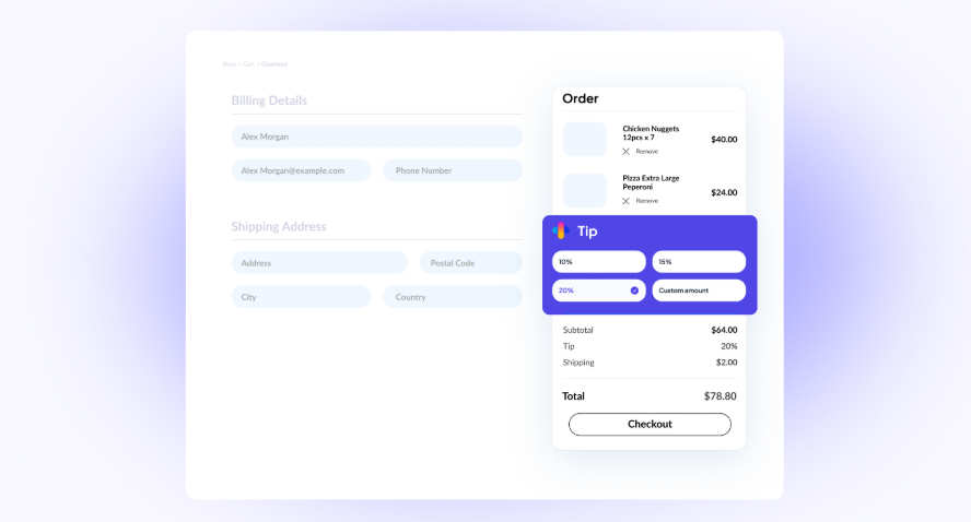 WooCommerce Tipping汉化版v1.1.6| 订单收小费WooCommerce插件 WooCommerce Tipping汉化版v1.1.6| 订单收小费WooCommerce插件