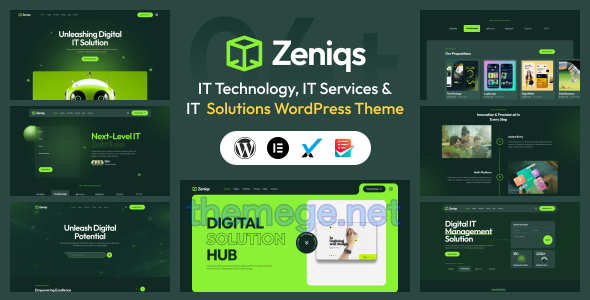 Zeniqs v1.1.1|IT服务技术和IT方案网站WordPress主题 Zeniqs v1.1.1|IT服务技术和IT方案网站WordPress主题