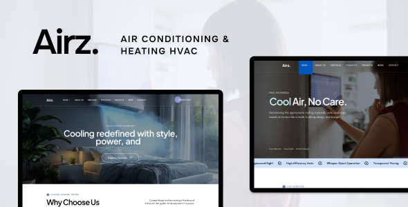 Airz暖通空调WordPress主题_供暖制冷设备商建站模板 Airz暖通空调WordPress主题_供暖制冷设备商建站模板
