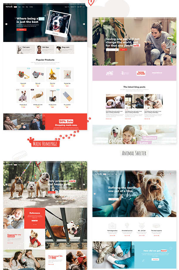 PawFriends汉化版v1.5_WordPress宠物用品电商主题 - 图片2 PawFriends汉化版v1.5_WordPress宠物用品电商主题 - 图片2