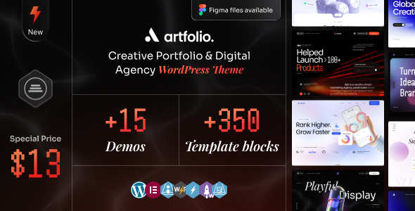 Artfolio v1.0.2:设计公司&SEO营销案例网WordPress主题 Artfolio v1.0.2:设计公司&SEO营销案例网WordPress主题