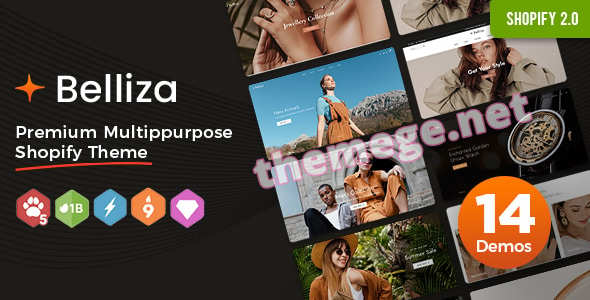 Belliza SHopify主题_美妆家居数码跨境电商模板 Belliza SHopify主题_美妆家居数码跨境电商模板