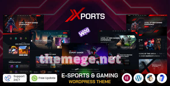 Xports主题v1.0.1:电竞战队和游戏社区网站WordPress主题 - 图片1 Xports主题v1.0.1:电竞战队和游戏社区网站WordPress主题 - 图片1