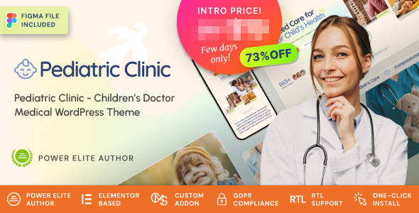 Pediatric Clinic主题V1.0.1_儿童和家庭医生WordPress主题 Pediatric Clinic主题V1.0.1_儿童和家庭医生WordPress主题