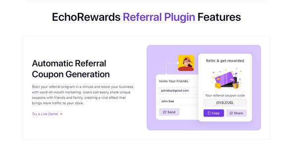EchoRewards Pro汉化版v2.5.5_WordPress用户推荐与奖励插件 EchoRewards Pro汉化版v2.5.5_WordPress用户推荐与奖励插件