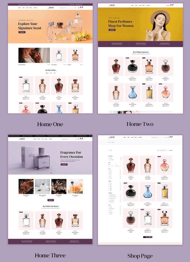 Arome香水店Shopify主题V1.1_高端香氛电商网站模板 - 图片2 Arome香水店Shopify主题V1.1_高端香氛电商网站模板 - 图片2