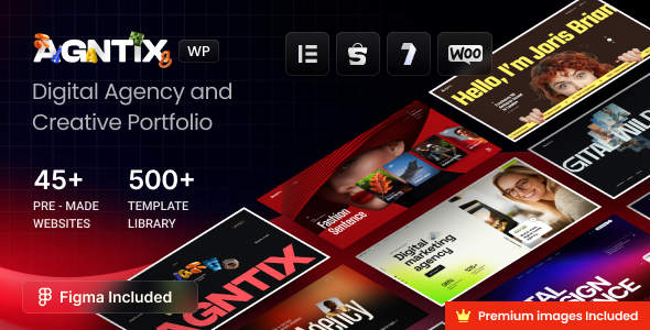 Agntix WordPress主题_创意数字营销与设计机构网站 Agntix WordPress主题_创意数字营销与设计机构网站