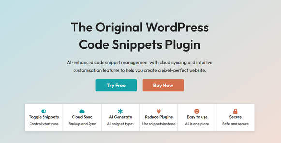 Code Snippets Pro汉化版_WordPress代码片段管理插件 Code Snippets Pro汉化版_WordPress代码片段管理插件