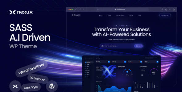 Nexux汉化版v1.0.3_WordPress软件产品落地页网站主题 Nexux汉化版v1.0.3_WordPress软件产品落地页网站主题