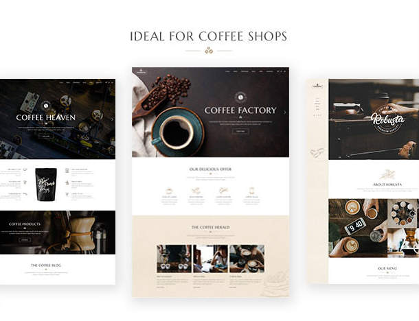 Corretto汉化版v1.8_WordPress咖啡店主题_咖啡厅网站模板 - 图片2