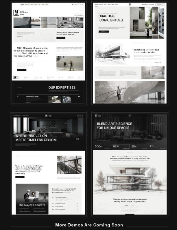 Nordic汉化版_建筑与室内设计WordPress主题 - 图片2 Nordic汉化版_建筑与室内设计WordPress主题 - 图片2