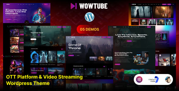 WowTube V1.0.1_视频流媒体OTT网站WordPress主题 WowTube V1.0.1_视频流媒体OTT网站WordPress主题