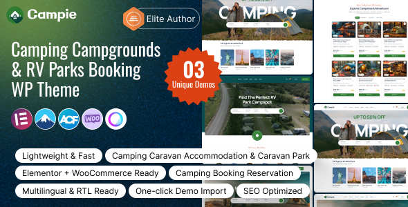 Campie V1.0.1_WordPress户外露营主题_户外探险网站模板 Campie V1.0.1_WordPress户外露营主题_户外探险网站模板