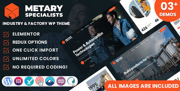 Metary v1.1 石油天然气WordPress工业主题 Metary v1.1 石油天然气WordPress工业主题
