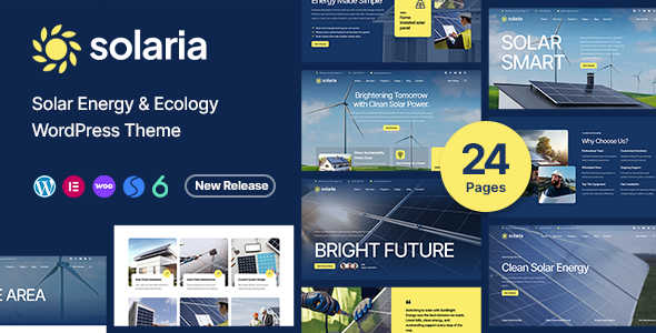 Solaria新能源WordPress主题_太阳能环保企业网站模板 Solaria新能源WordPress主题_太阳能环保企业网站模板