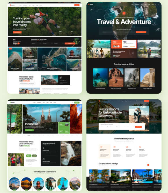 Roavio旅游预订WordPress主题v1.0.1_旅行社预订网站模板 - 图片2