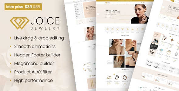 Joice v1.4 - WordPress珠宝手表跨境电商主题 Joice v1.4 - WordPress珠宝手表跨境电商主题