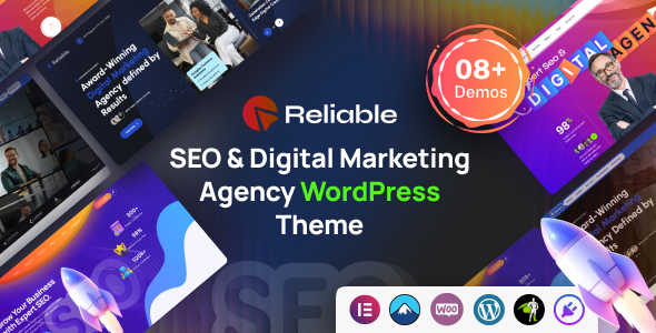 Reliable数字营销公司WordPress主题 - SEO机构网站模板 Reliable数字营销公司WordPress主题 - SEO机构网站模板