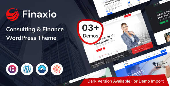 Finaxio金融咨询WordPress主题v2.0.1_企业建站模板 Finaxio金融咨询WordPress主题v2.0.1_企业建站模板