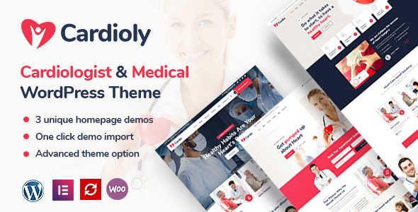 Cardioly 3.6 WordPress临床医疗网站主题 Cardioly 3.6 WordPress临床医疗网站主题