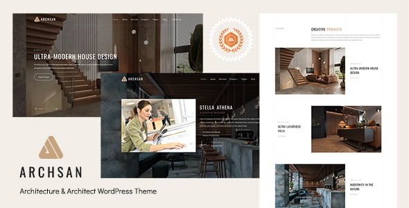 ArchSan建筑设计公司WordPress网站模板v1.0 ArchSan建筑设计公司WordPress网站模板v1.0