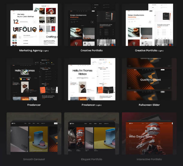 Uifolio 1.0.3 WordPress品牌包装平面设计网站主题 - 图片2 Uifolio 1.0.3 WordPress品牌包装平面设计网站主题 - 图片2