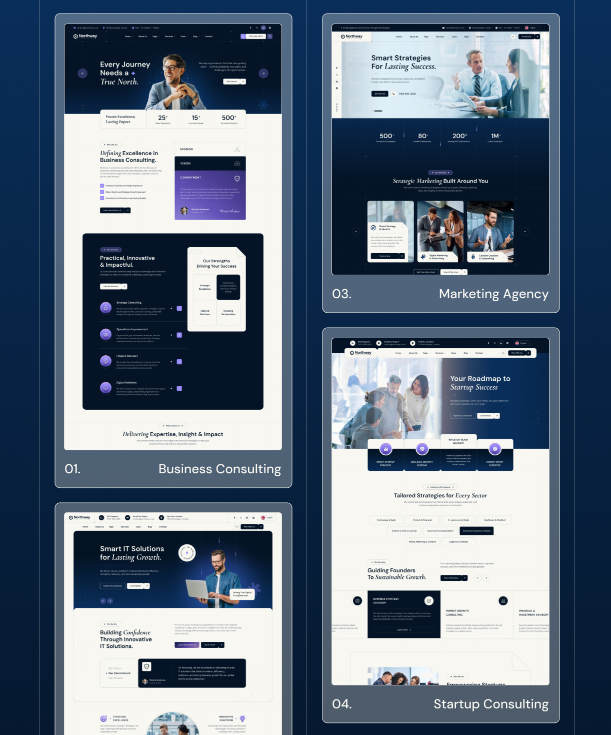 Northway WordPress主题:企业咨询与金融顾问网站模板 Northway WordPress主题:企业咨询与金融顾问网站模板