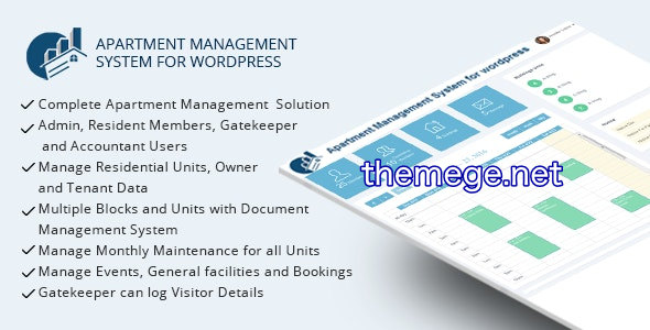 AMPress汉化版v49.5_WordPress公寓管理系统插件 AMPress汉化版v49.5_WordPress公寓管理系统插件