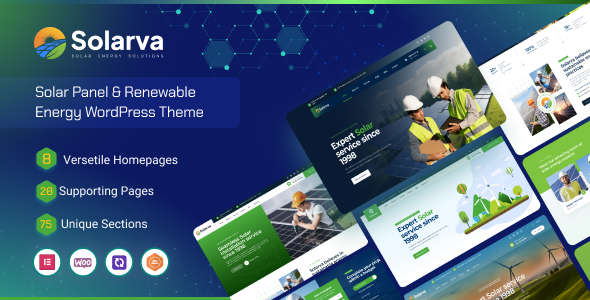 Solarva 1.0.1 WordPress新能源及环保企业主题 Solarva 1.0.1 WordPress新能源及环保企业主题