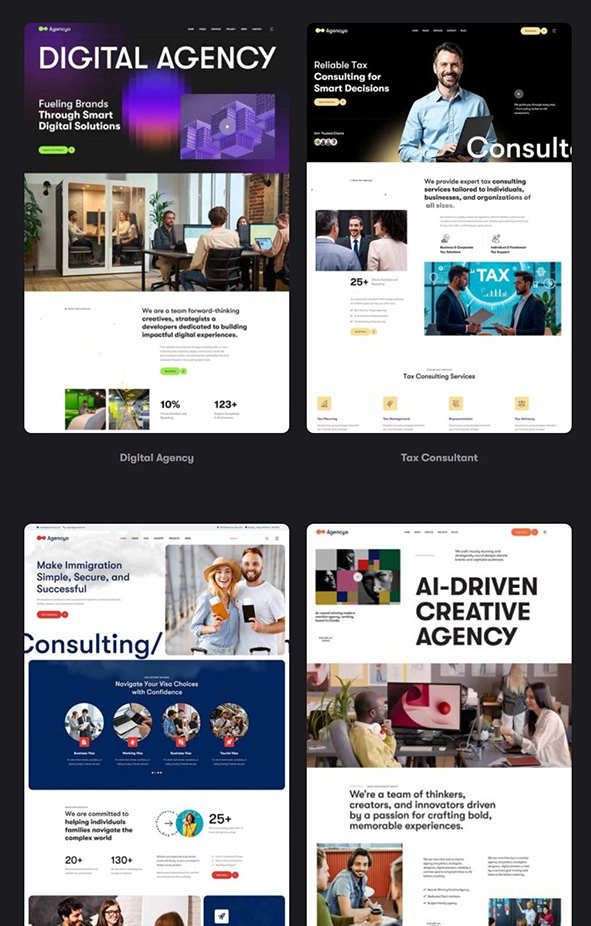 Agencyo 1.0.1 WordPress营销企业官网主题 - 图片2