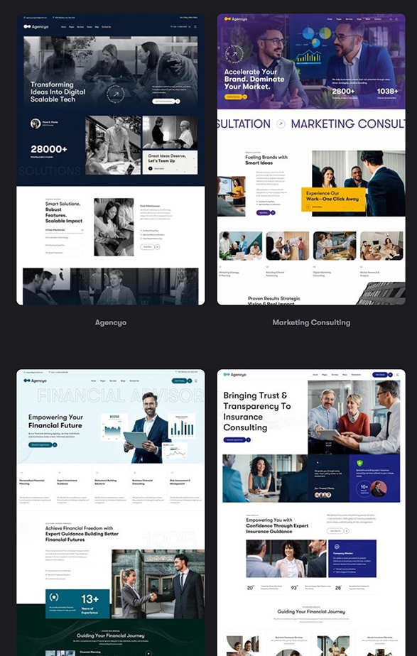 Agencyo 1.0.1 WordPress营销企业官网主题 - 图片3