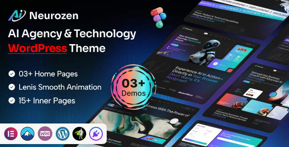 Neurozen 1.0 WordPress高新科技AI企业建站主题 Neurozen 1.0 WordPress高新科技AI企业建站主题