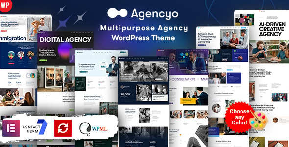 Agencyo 1.0.1 WordPress金融保险&营销行业建站主题 Agencyo 1.0.1 WordPress金融保险&营销行业建站主题