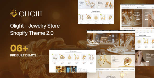 Olight珠宝首饰跨境电商Shopify商城主题OS 2.0 - 图片1 Olight珠宝首饰跨境电商Shopify商城主题OS 2.0 - 图片1