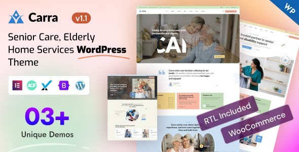 Carra WordPress主题v1.1|居家养老服务机构网站模板 Carra WordPress主题v1.1|居家养老服务机构网站模板