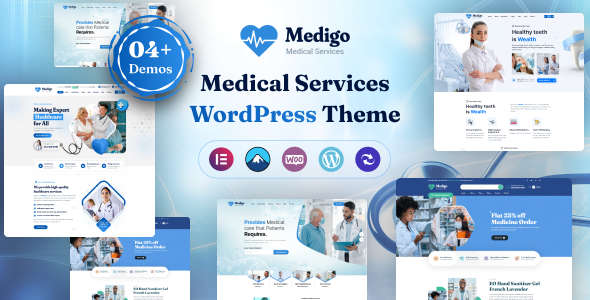 Medigo医疗行业WordPress主题v1.0.1_诊所医院官网模板 Medigo医疗行业WordPress主题v1.0.1_诊所医院官网模板