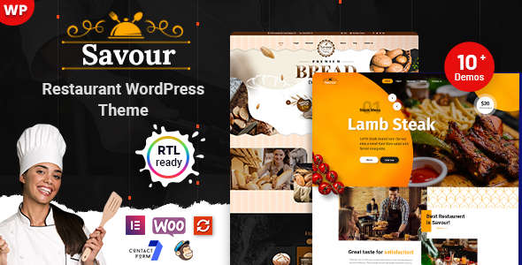 Savour餐饮企业WordPress主题v1.0.3_美食城网站模板 Savour餐饮企业WordPress主题v1.0.3_美食城网站模板