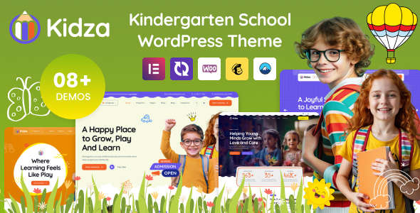 WordPress主题Kidza v1.0.1 | 幼儿园教育机构建站模板 WordPress主题Kidza v1.0.1 | 幼儿园教育机构建站模板