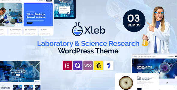 WordPress主题Xleb 1.2 实验室与科研机构建站方案 - 图片1 WordPress主题Xleb 1.2 实验室与科研机构建站方案 - 图片1