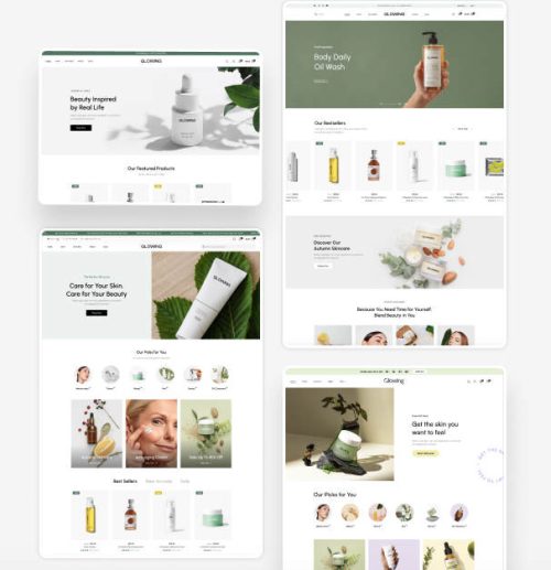 Glowing美容化妆品电商Shopify主题v1.2.2_美妆行业电商模板 - 图片3 Glowing美容化妆品电商Shopify主题v1.2.2_美妆行业电商模板 - 图片3