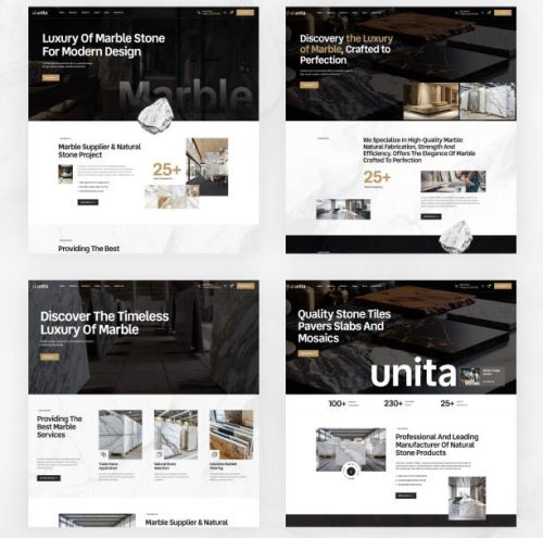 Unita大理石瓷砖WordPress主题 | 石材行业建站模板 Unita大理石瓷砖WordPress主题 | 石材行业建站模板