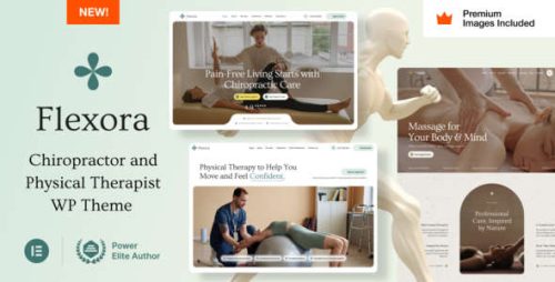 Flexora按摩诊所WordPress主题_物理治疗网站模板 Flexora按摩诊所WordPress主题_物理治疗网站模板
