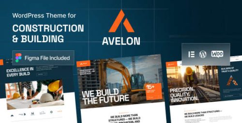 Avelon建筑单位WordPress主题_建筑施工网站模板 Avelon建筑单位WordPress主题_建筑施工网站模板
