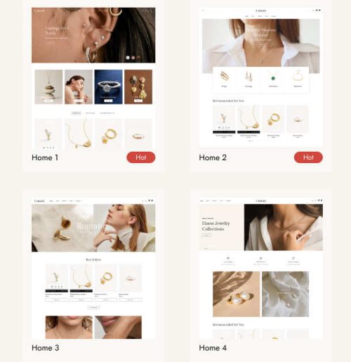 Lamora珠宝首饰Shopify3.0主题_高档珠宝配饰电商模板 - 图片3