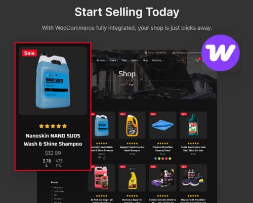 AutoDetail汽车保养WordPress主题_洗车店/汽修厂网站模板 - 图片2